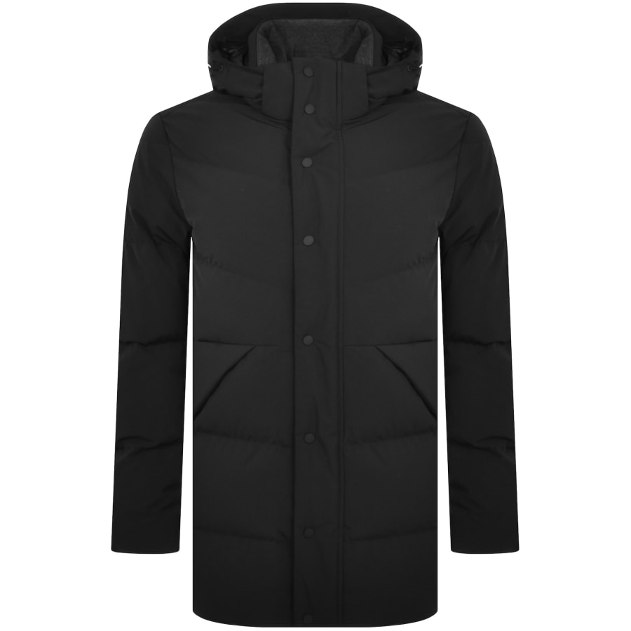 The north face shark down padded jacket grey discount
